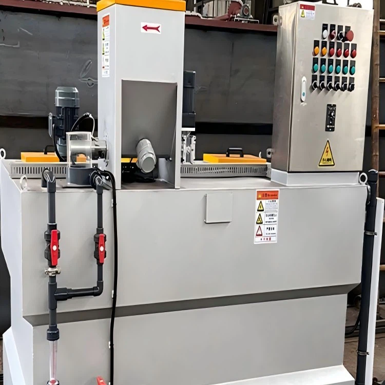 flocculant dosing system for sewage